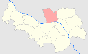 Плонский уезд на карте