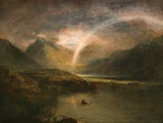 (Barcelona) Buttermere Lake, with Park of Cromackwater, Cumberland, a Shower - William Turner in Tate Britain.jpg