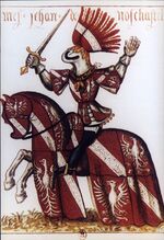 Armorial équestre Toison d'or - Jean Ier de Neufchâtel-Montaigu.JPG