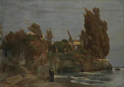Arnold Böcklin - Villa am Meer II (1865).jpg