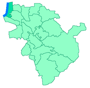 Песчановское сельское поселение на карте