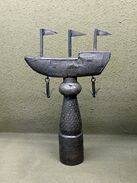 Emblème du roi Agadja-Musée africain de Lyon