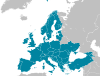 European Organization for the Safety of Air Navigation members.svg