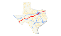US 67 (TX) map.svg