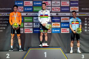20180926 UCI Road World Championships Innsbruck Men's ITT Award Ceremony 850 9946.jpg