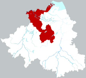 Кэцяо на карте