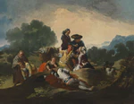 Francisco José de Goya y Lucientes - Die Landpartie - HUW 23 - Bavarian State Painting Collections.jpg