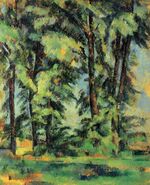 Les Grands Arbres au Jas de Bouffan, par Paul Cézanne, Yorck.jpg