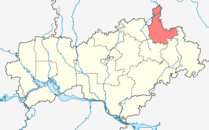 Сернурский район Сернурский муниципальный район на карте