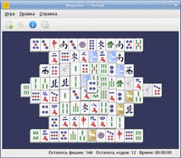 Mahjongg (GNOME Games 2.32.1) ru.png