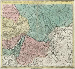 Иркутская провинция на карте
