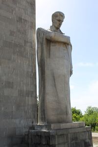 Արմավիր գյուղ Հուշարձան Երկրորդ աշխարհամարտում զոհվածների 01.jpg