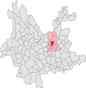 Паньлун на карте