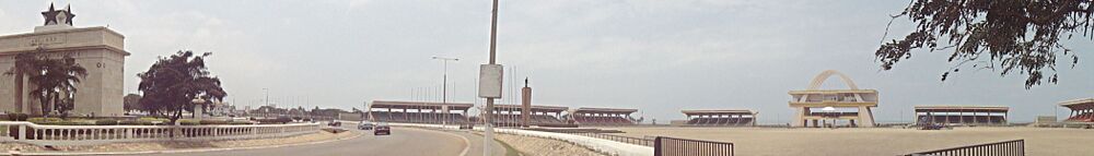 Accra banner Independance square.jpg