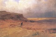 Fyodor Vasilyev Clouds over hills Study grm.jpg