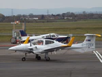 G-YDEA Diamond Twin Star 42 Diamond Executive Aviation Ltd (25984921472).jpg