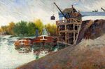 Signac - Coal Crane, Clichy, 1884, 2574.jpg