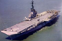 USS Essex (CVA-9) at sea c1956.jpg