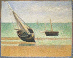 Georges Seurat - Low Tide at Grandcamp PC 155.jpg