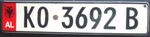 License plate Korça.JPG