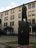 Mayakovsky statue, vologda.JPG