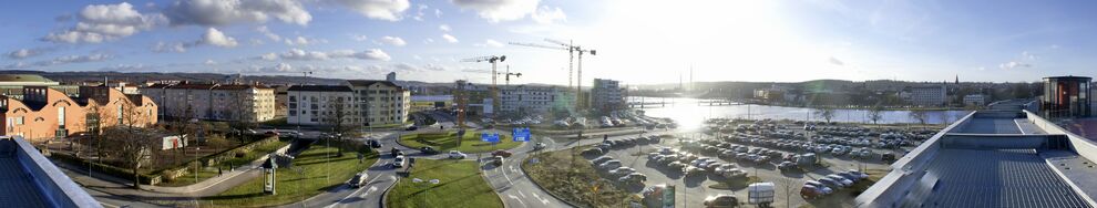 Панорамная фотография Йёнчёпинга