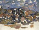 Paul Cézanne - Le Mont de Cengle - Bührle.jpg