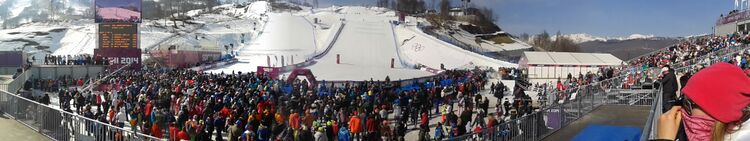 Rosa Khutor Extreme Park, 2014 Winter Olympics.jpg