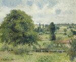 Camille Pissarro - Le Grand Noyer dans le pré, Eragny (PD 796).jpg