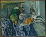 Nature morte avec un pot de gingembre et des aubergines, par Paul Cézanne.jpg