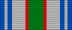 RUS MINJUST Medal For Assistance silver ribbon 2013.svg