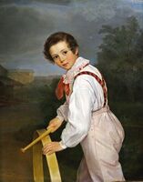 Сергей Дмитриевич Бибиков, портрет работы Пимена Орлова 1836 г.