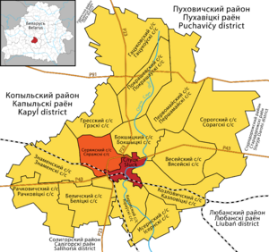 Серяжский сельский Совет на карте