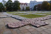 Фундамент Десятинної церкви P1460276 вул. Володимирська, 2; між вулицями Володимирською, В. Житомирською.jpg