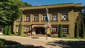 Brīvības street 38, Ogre, Latvia - post building.jpg
