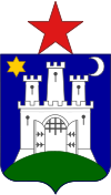 Coat of arms of Zagreb (1947.).svg