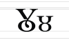 Cyrillic letter monograph Uk.svg