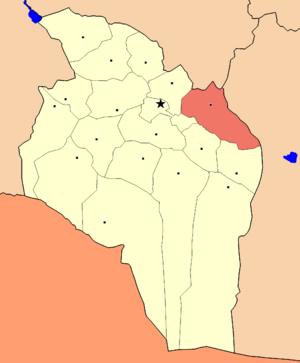 Дэлгэр на карте