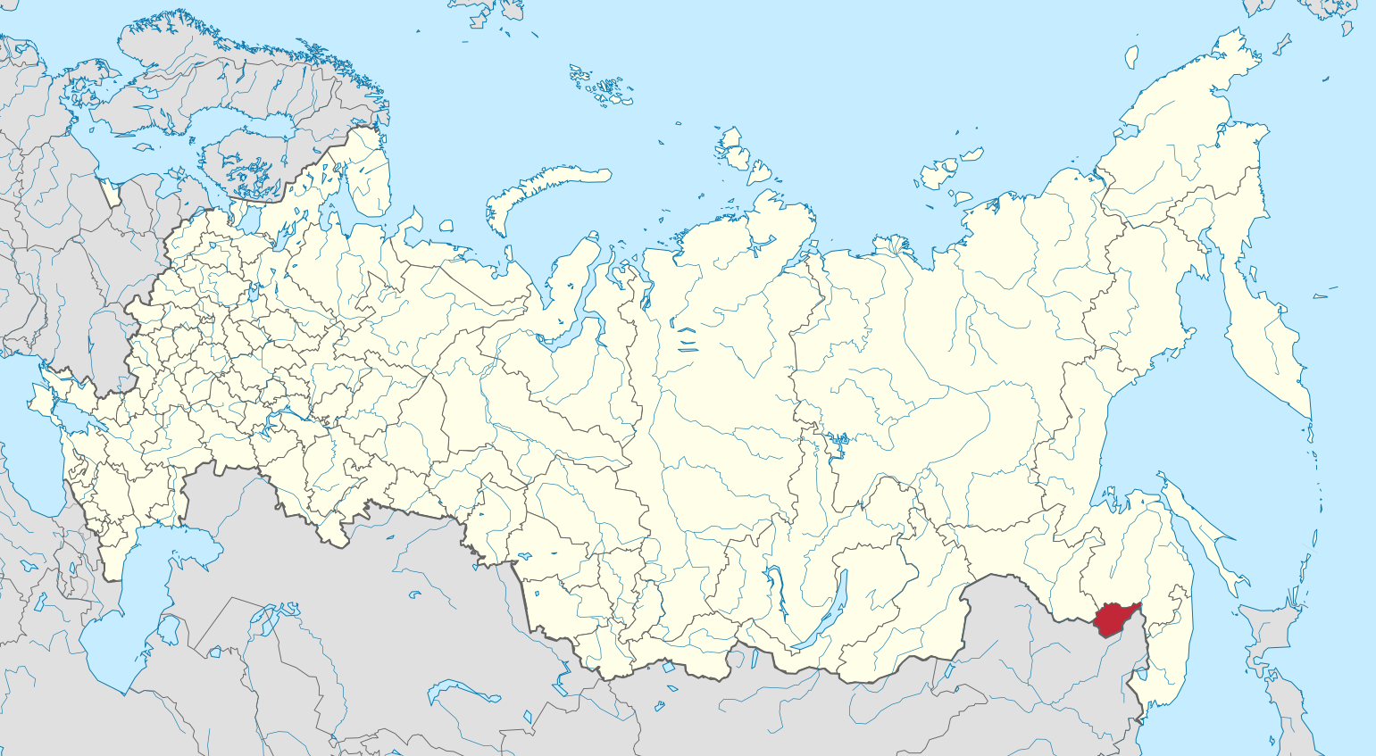 Map of Russia - Jewish Autonomous Oblast.svg