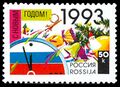 Почтовая маркаРоссии 1993 јыл год