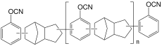 PT-dicyclopentadien CyanateEster.svg
