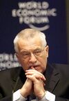 Vaclav Klaus - World Economic Forum 2001.jpg