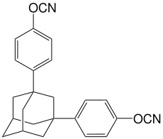 Adamantanebased cyanatester.svg