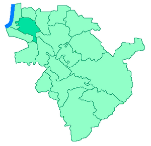 Вилинский сельский совет на карте