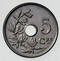 Coin BE 5c Albert I rev FR 45.png