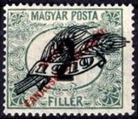 DueStampHungary1920Michel58.JPG