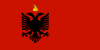 Flag of German occupied Albania.svg