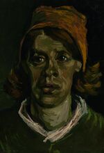 Kop van een vrouw - s0006V1962 - Van Gogh Museum.jpg