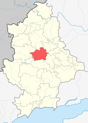 Ясиноватский район Ясиноватский муниципальный округ на карте