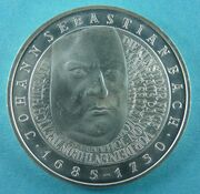 Аверс монеты 250 лет со дня смерти Иоганна Себастьяна Баха